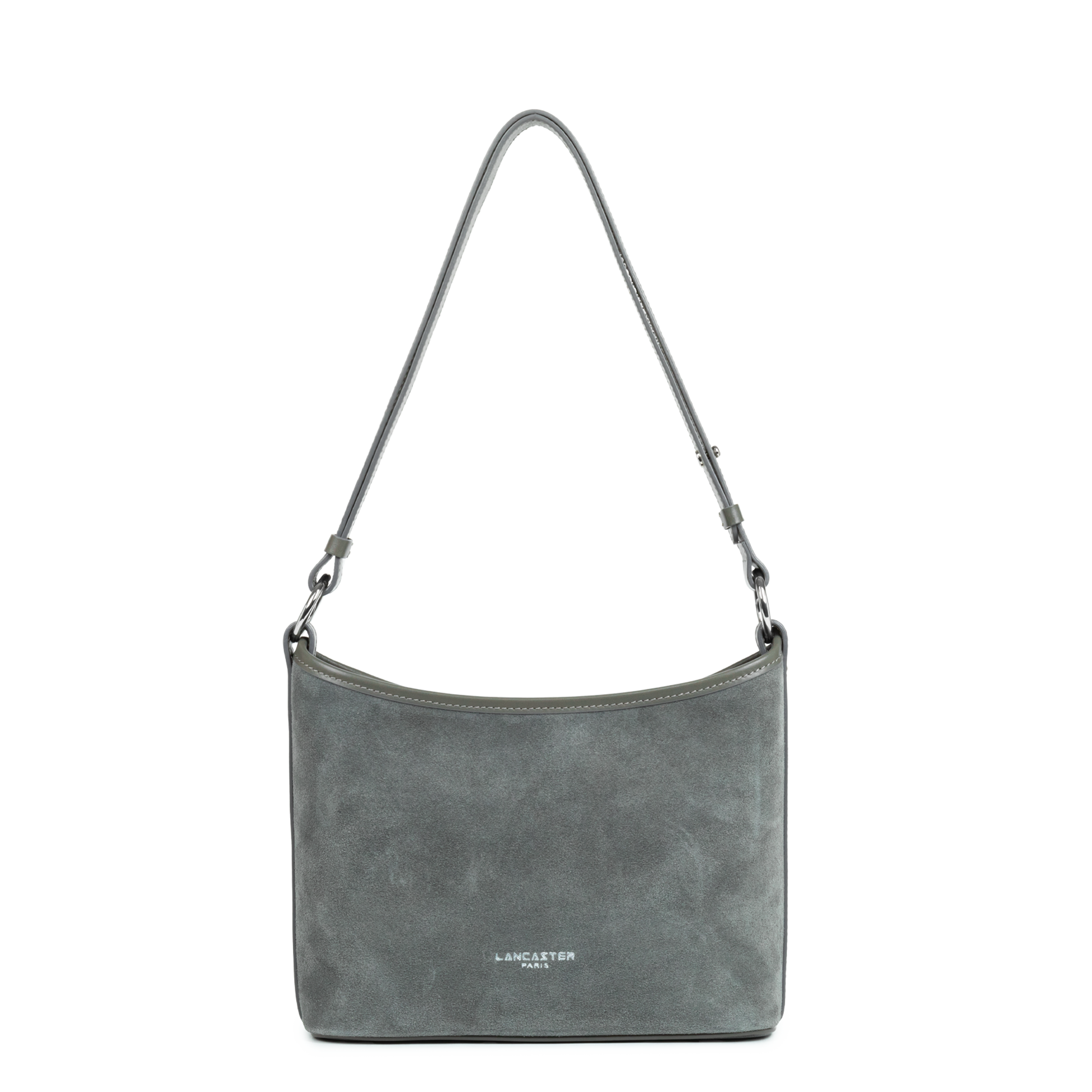 petit sac seau - suède #couleur_gris