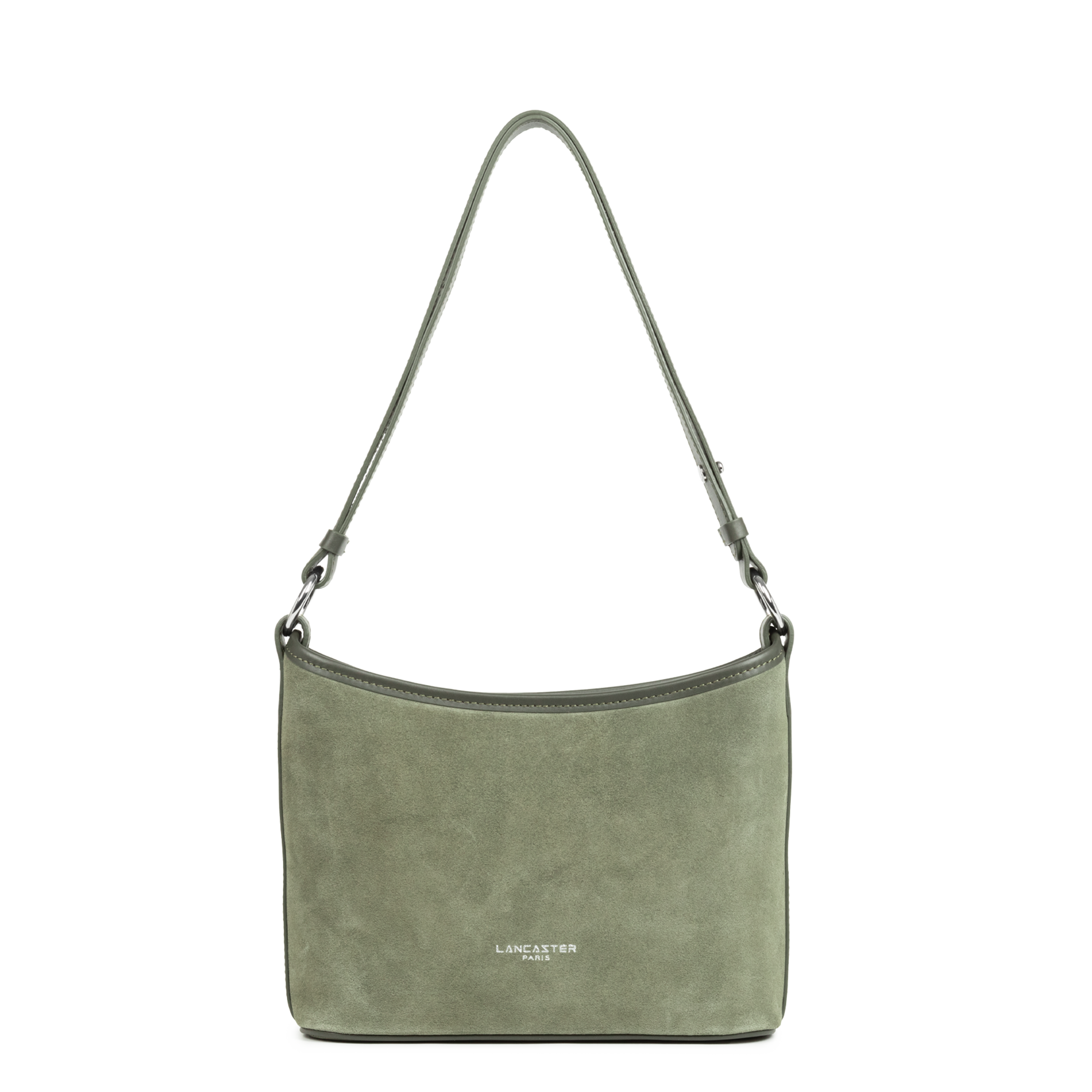 petit sac seau - suède #couleur_kaki