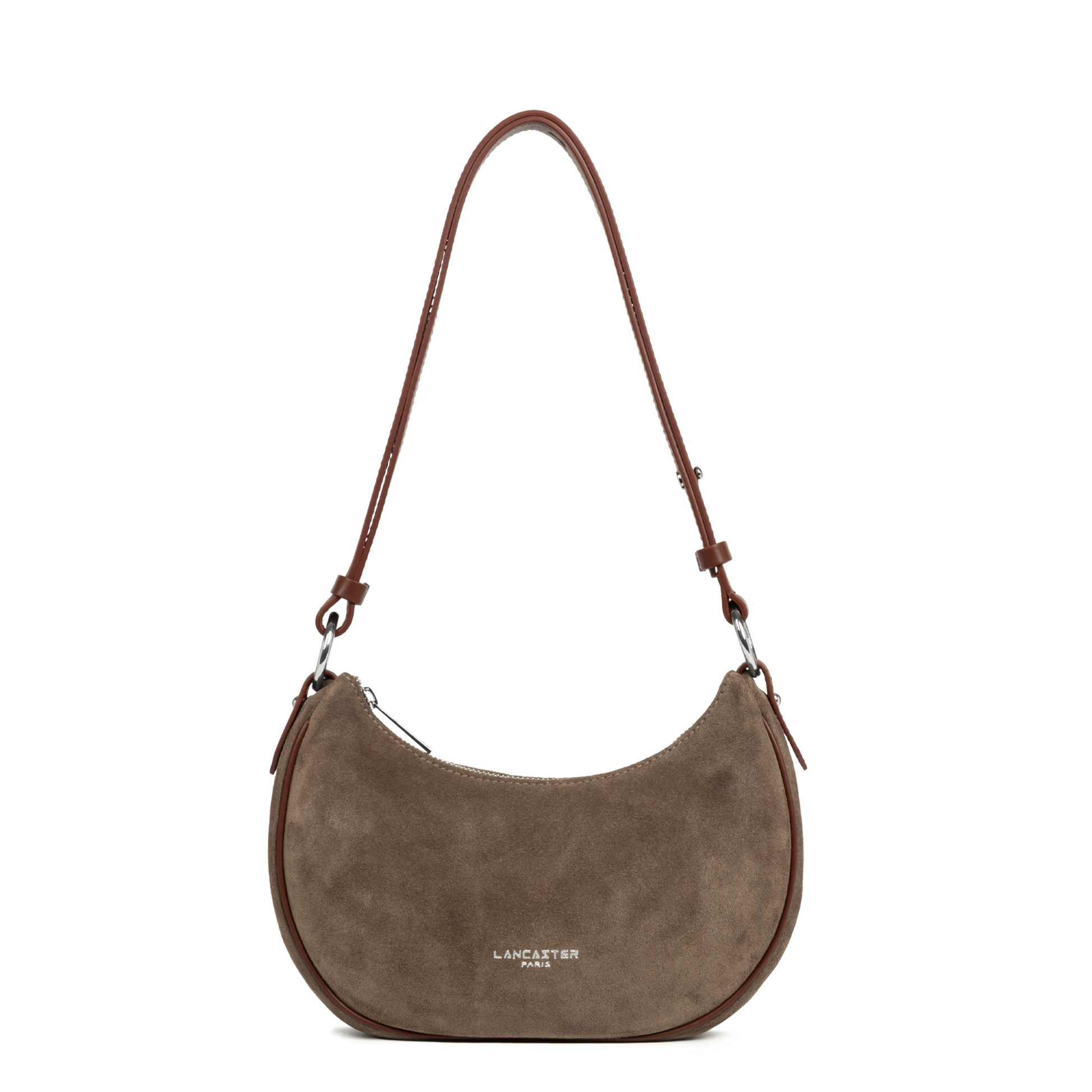 petit sac besace - suède #couleur_chtaigne