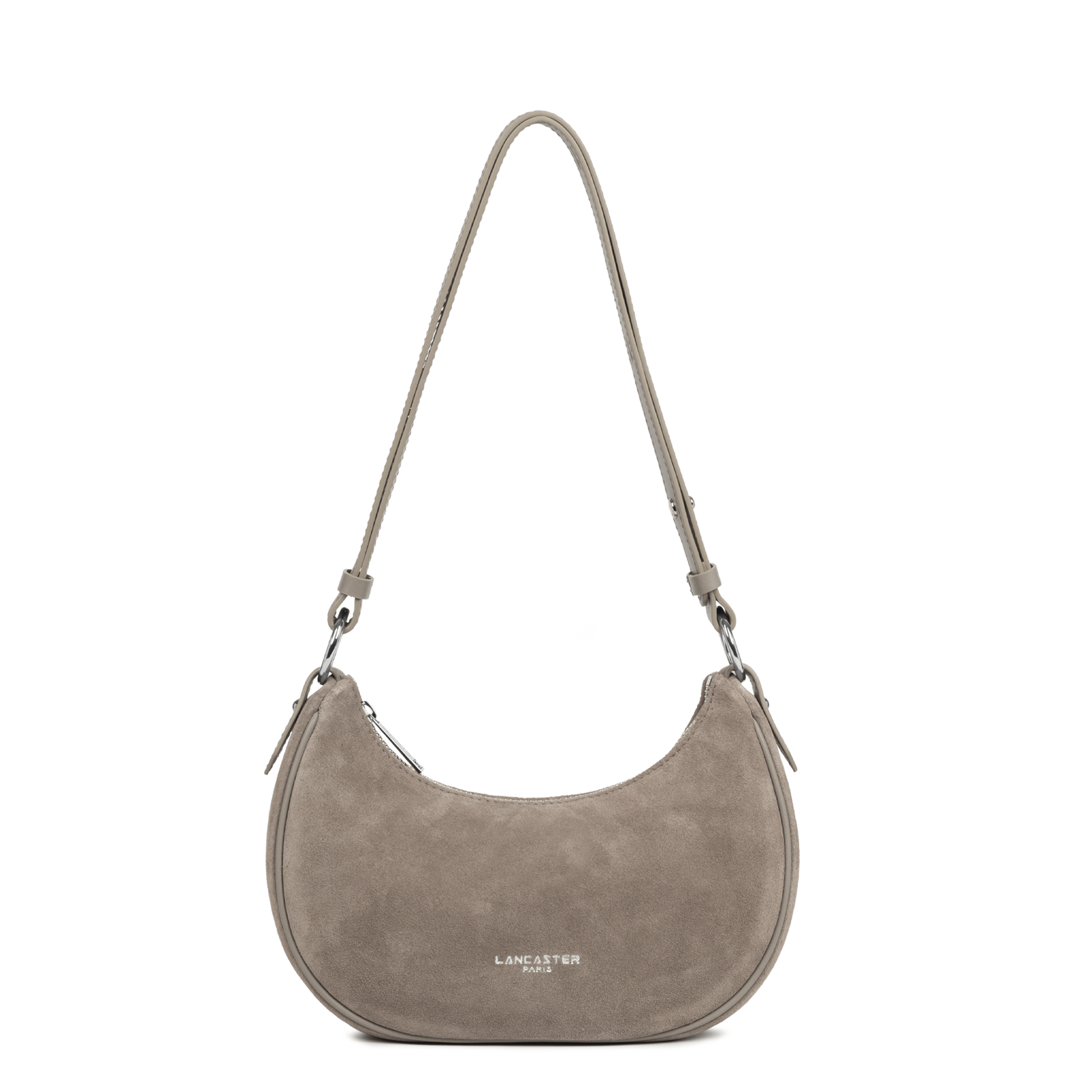 petit sac besace - suède #couleur_galet-fonc