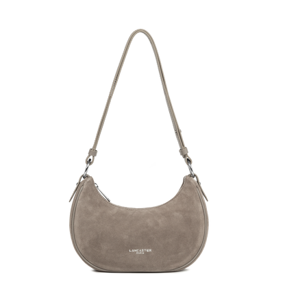 petit sac besace - suède #couleur_galet-fonc