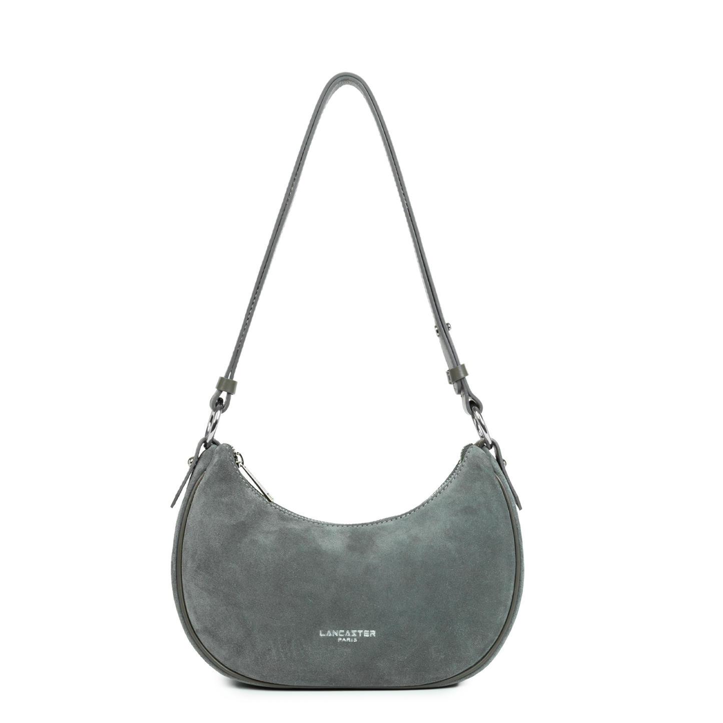 petit sac besace - suède #couleur_gris