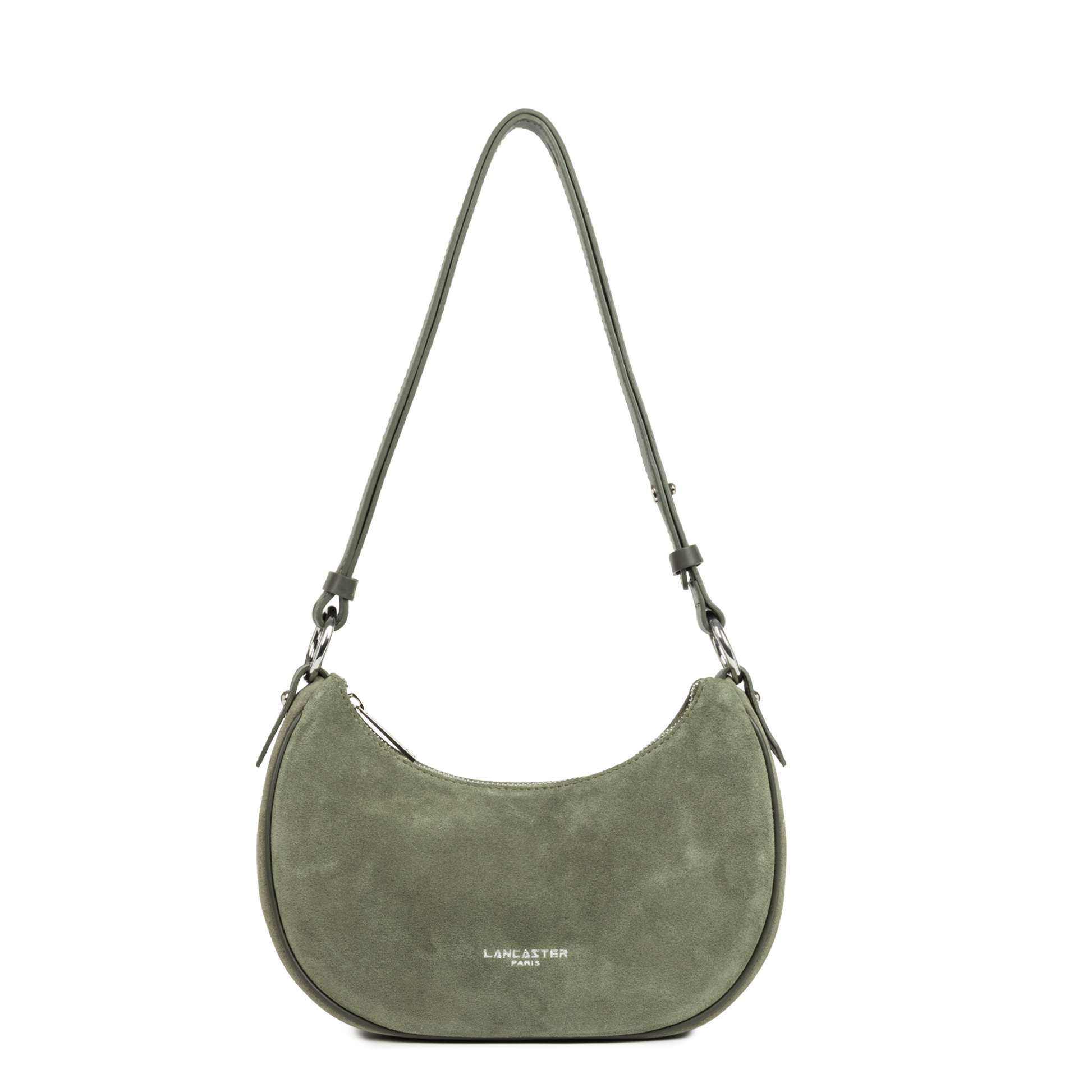 petit sac besace - suède #couleur_kaki