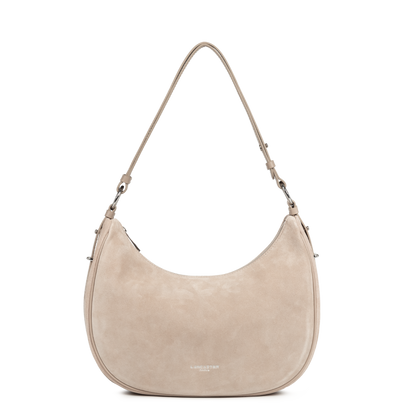 grand sac besace - suède #couleur_beige-fonc