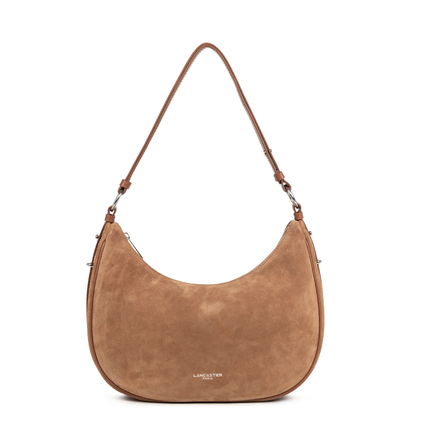 grand sac besace - suède #couleur_camel