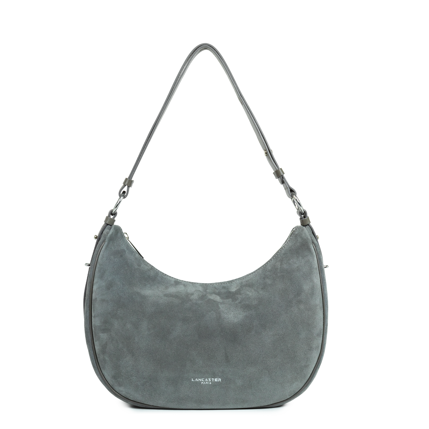 grand sac besace - suède #couleur_gris