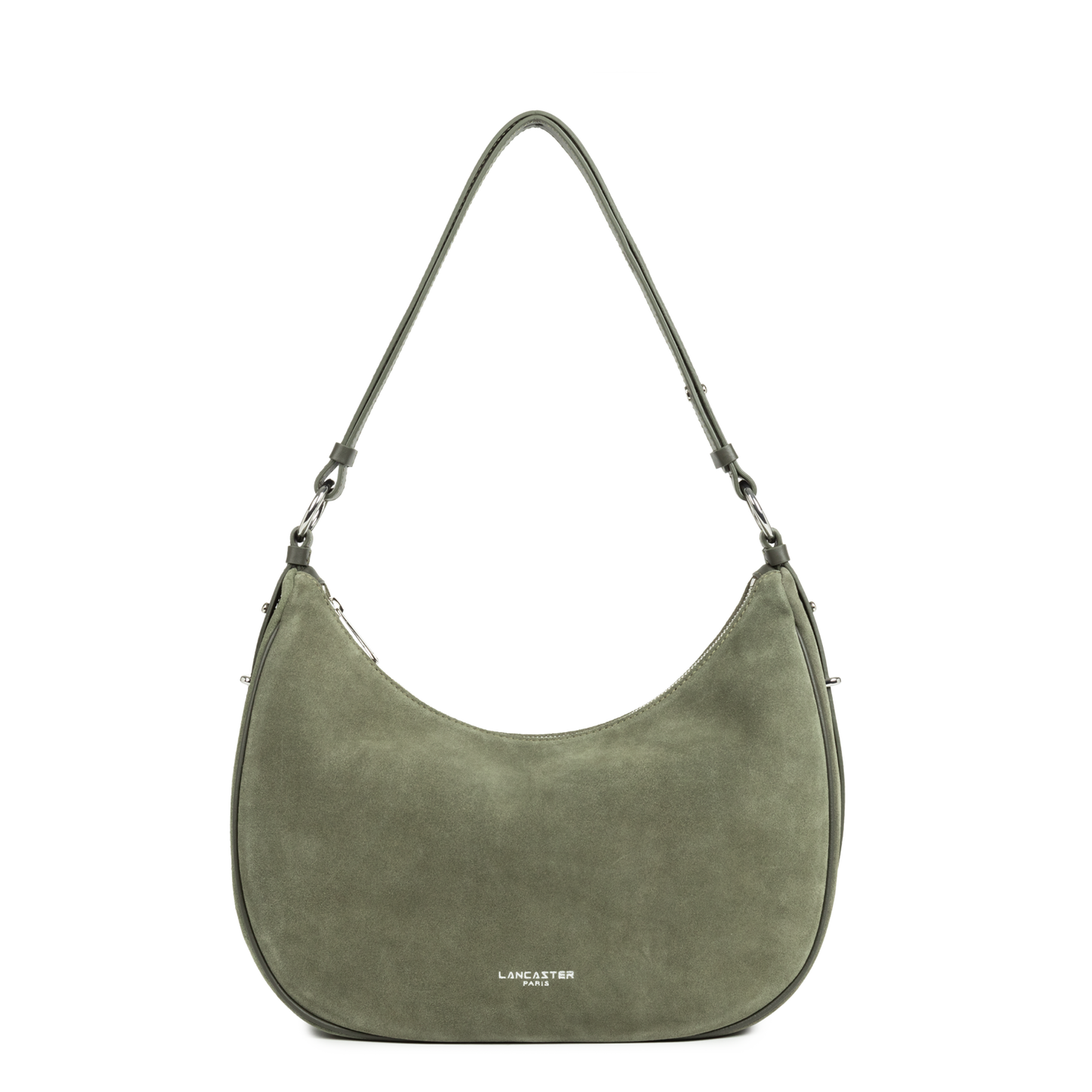 grand sac besace - suède #couleur_kaki