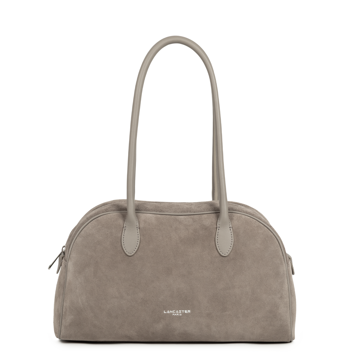 grand sac cabas épaule - suède #couleur_galet-fonc