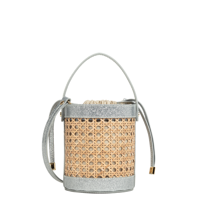 Petit sac seau - Cannage Rotin