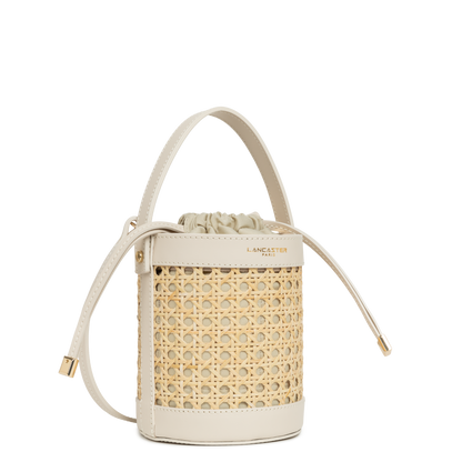 Petit sac seau - Cannage Rotin