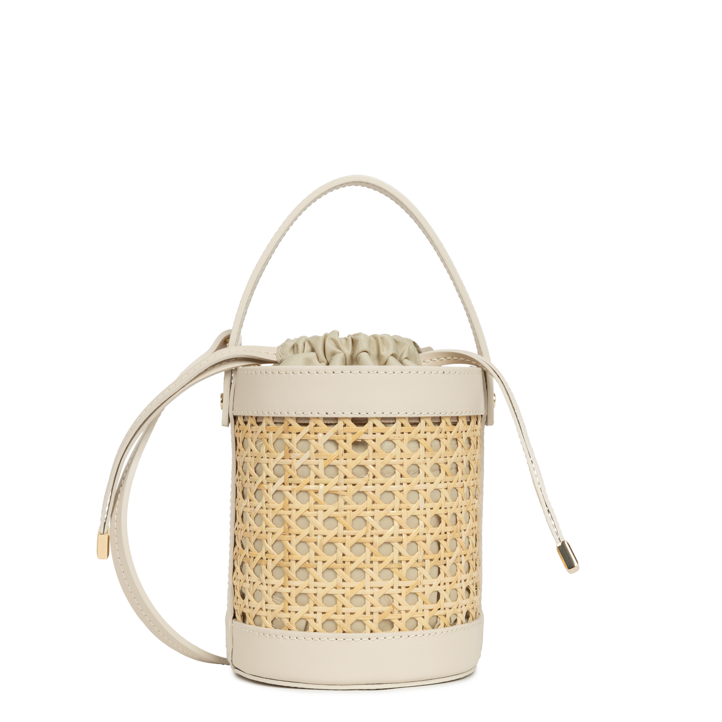 Petit sac seau - Cannage Rotin