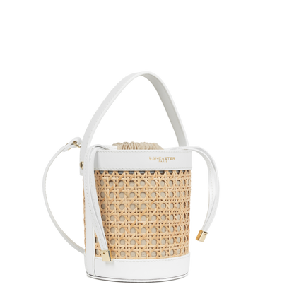 Petit sac seau - Cannage Rotin