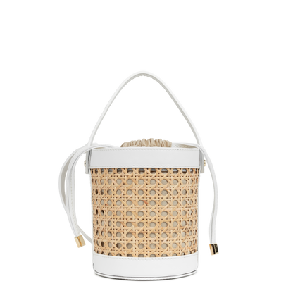 Petit sac seau - Cannage Rotin