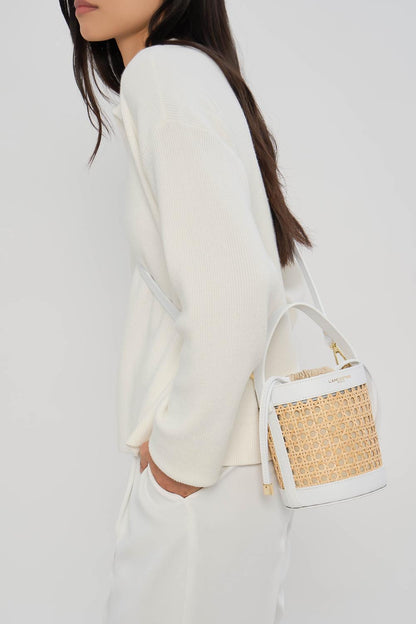 Petit sac seau - Cannage Rotin