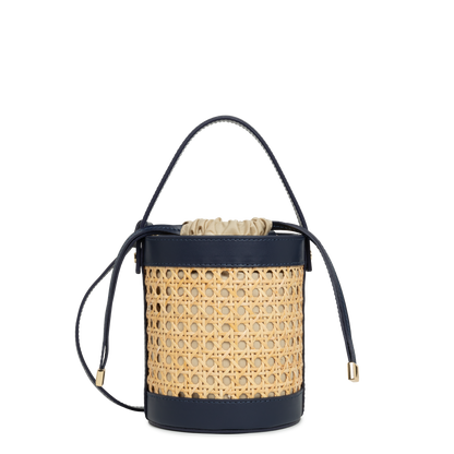 Petit sac seau - Cannage Rotin