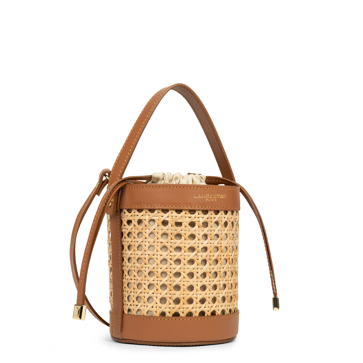 Petit sac seau - Cannage Rotin