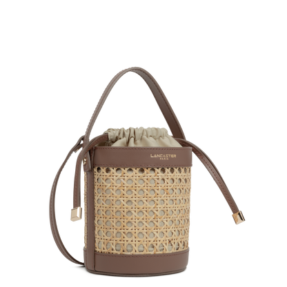 Petit sac seau - Cannage Rotin