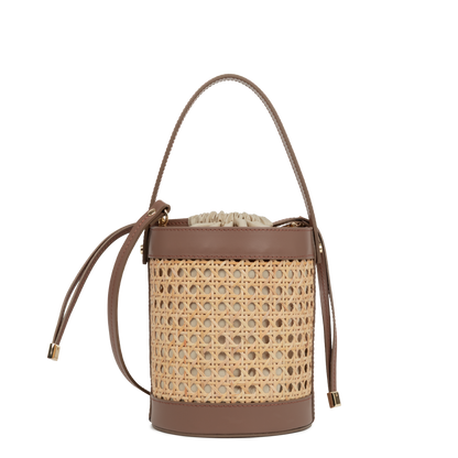 Sac seau - Cannage Rotin