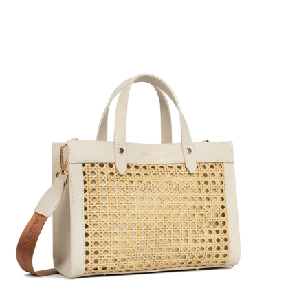 Petit sac cabas main - Cannage Rotin