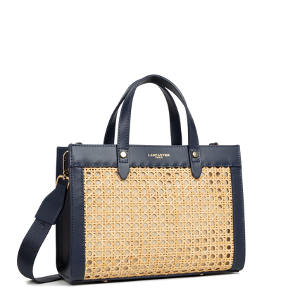 Petit sac cabas main - Cannage Rotin