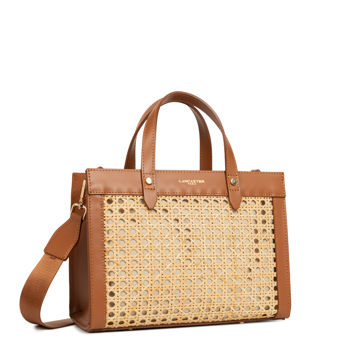 Petit sac cabas main - Cannage Rotin