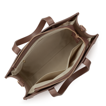 Petit sac cabas main - Cannage Rotin