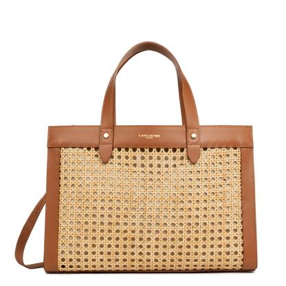 Sac cabas main - Cannage Rotin