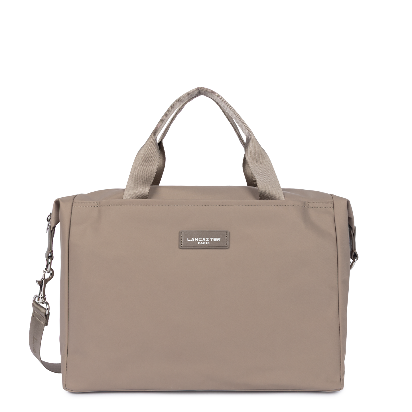 grand sac cabas épaule - basic vita #couleur_galet