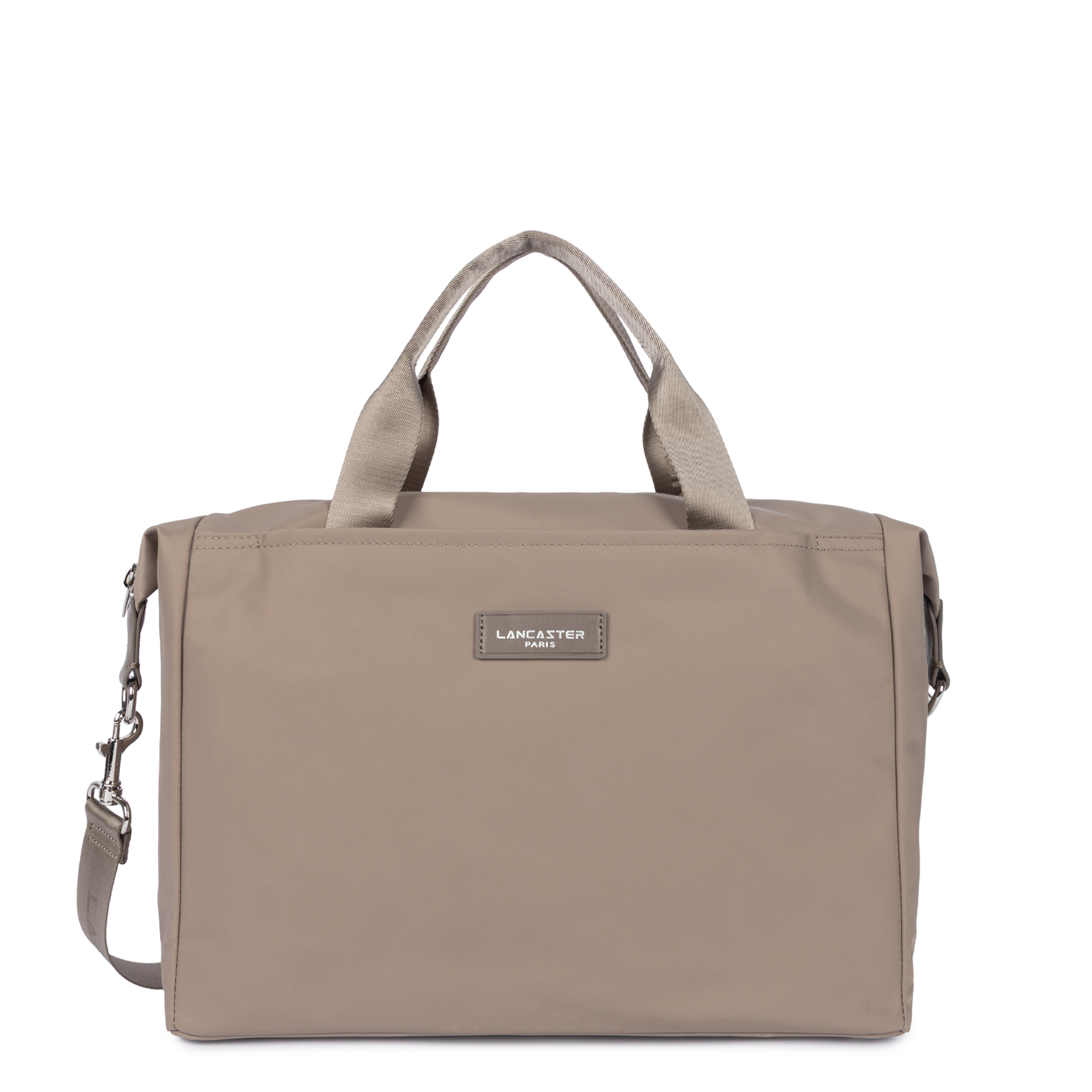 grand sac cabas épaule - basic vita #couleur_galet