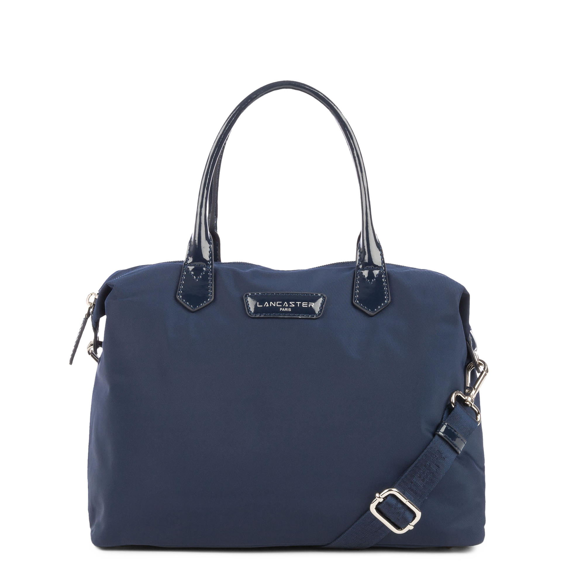 sac à main - basic verni #couleur_bleu-fonc