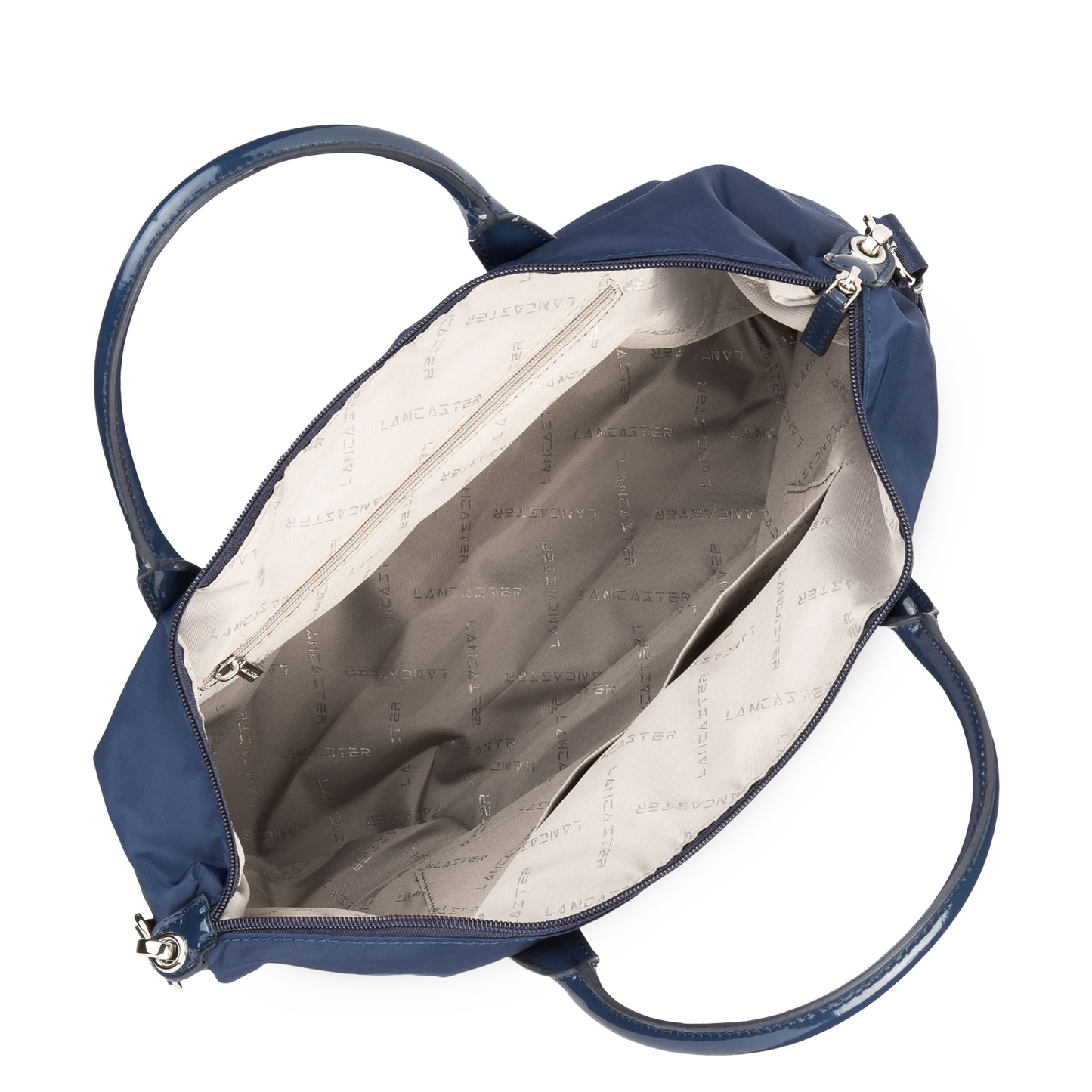 Grand sac cabas main - Basic Verni