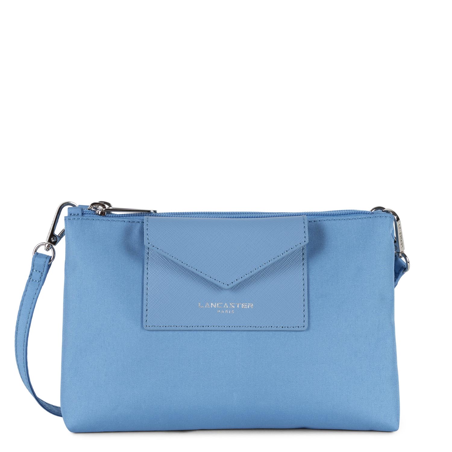 petit double pochette - smart kba #couleur_bleu-azur