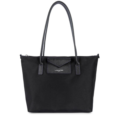 sac cabas épaule - smart kba #couleur_noir-violet