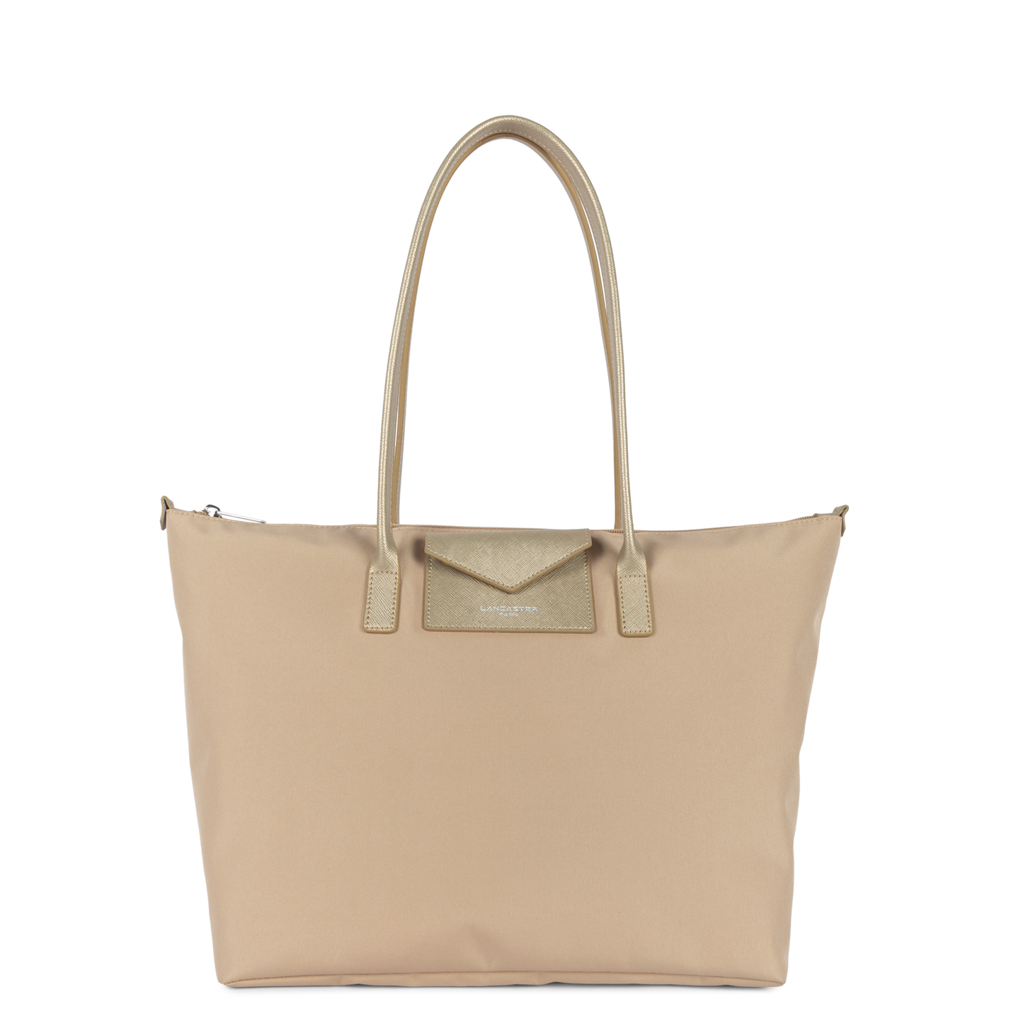 grand sac cabas épaule - smart kba #couleur_beige