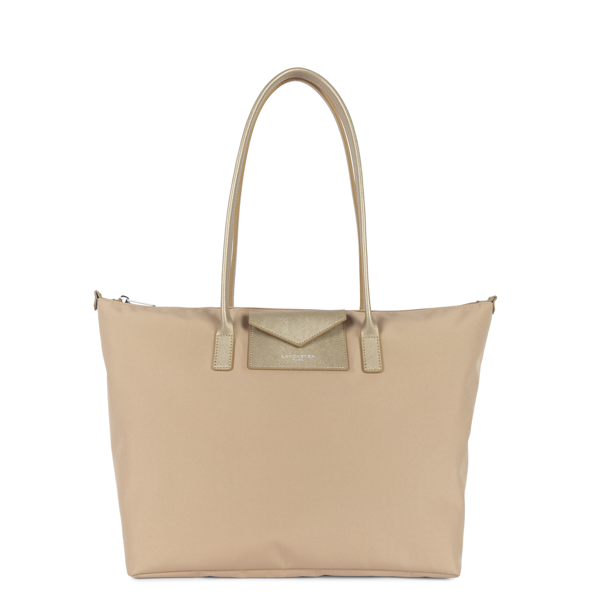 grand sac cabas épaule - smart kba #couleur_beige