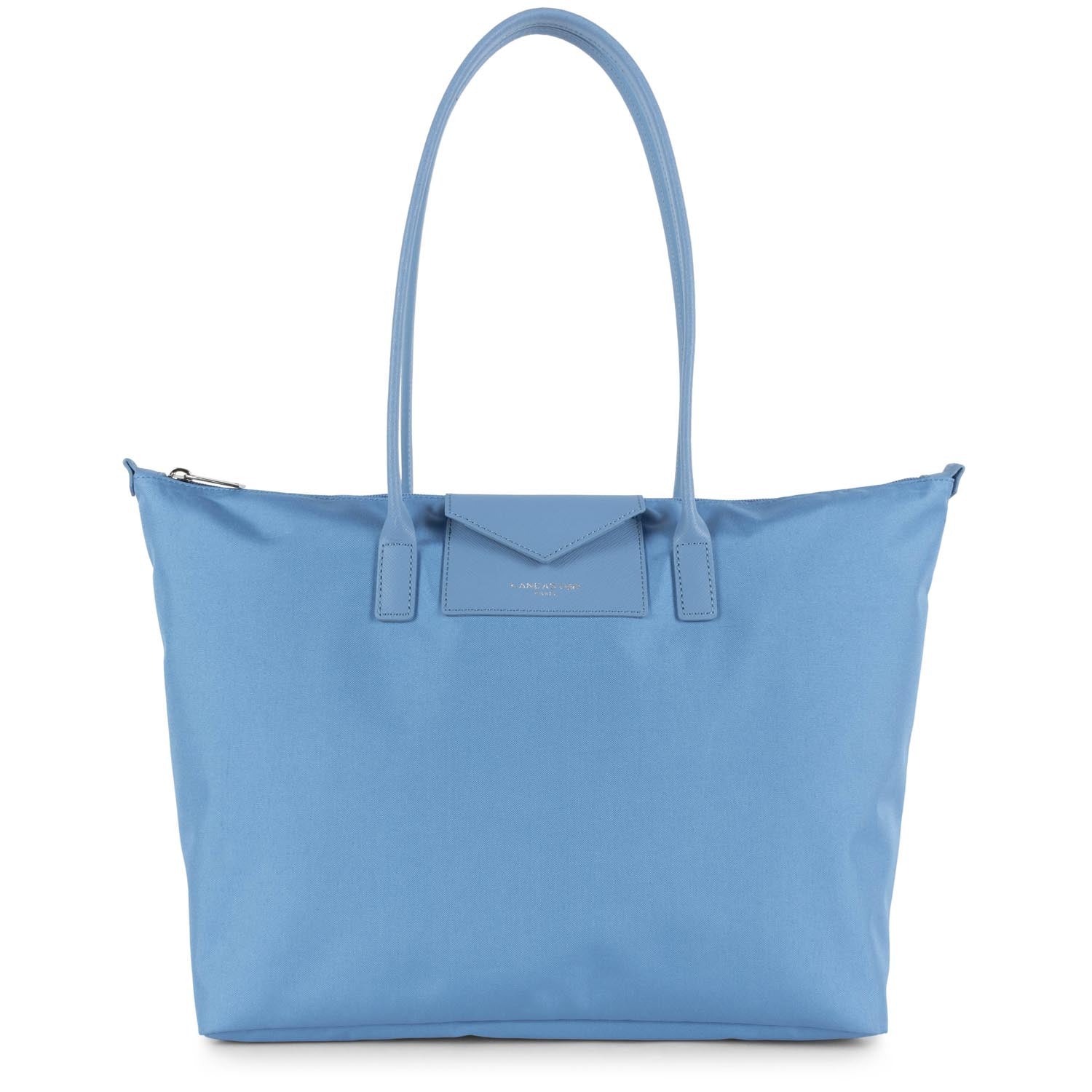 grand sac cabas épaule - smart kba #couleur_bleu-azur