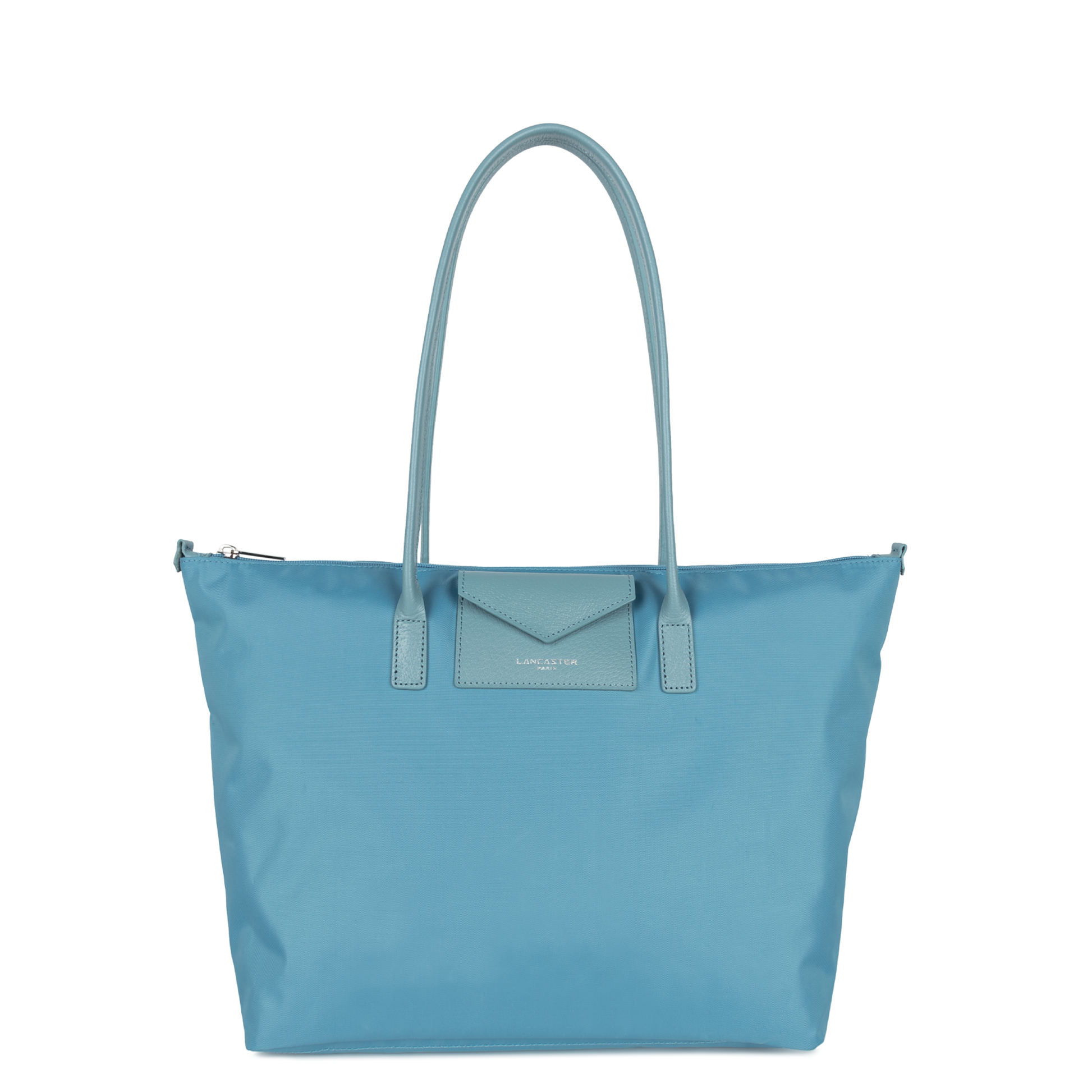 grand sac cabas épaule - smart kba #couleur_bleu-cendre