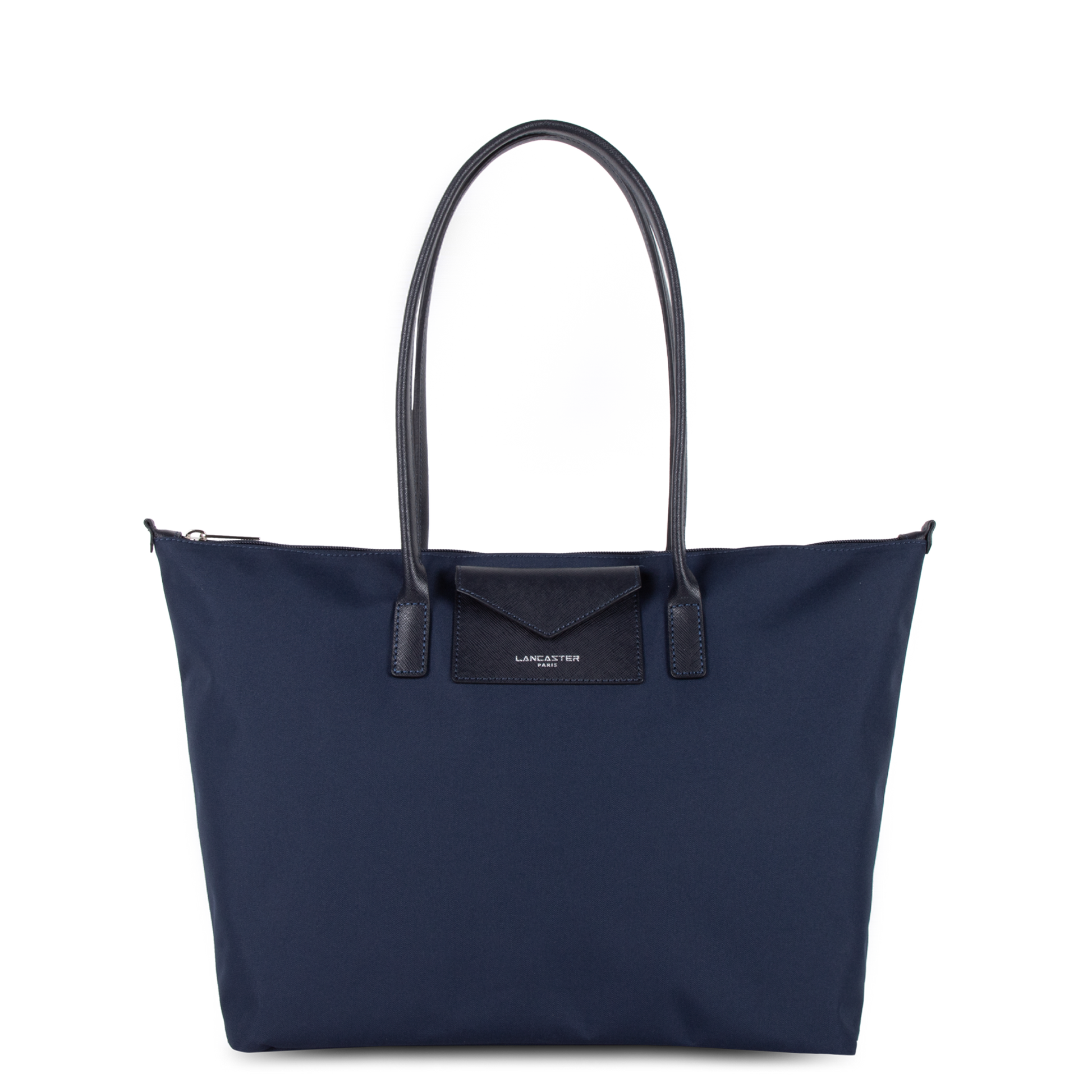 grand sac cabas épaule - smart kba #couleur_bleu-fonc