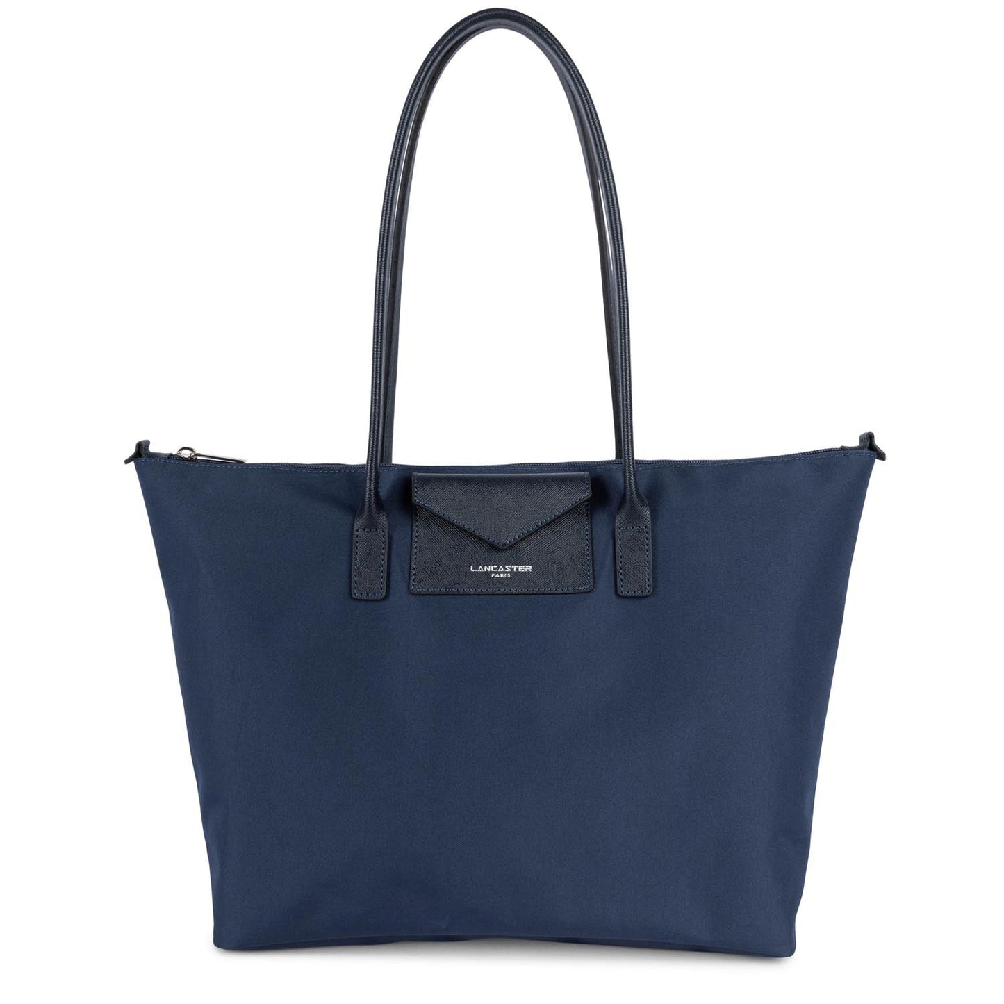 grand sac cabas épaule - smart kba #couleur_bleu-fonc-bleu-paon
