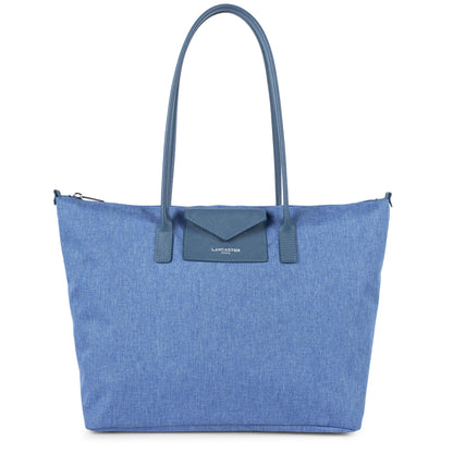 grand sac cabas épaule - smart kba #couleur_bleu-stone
