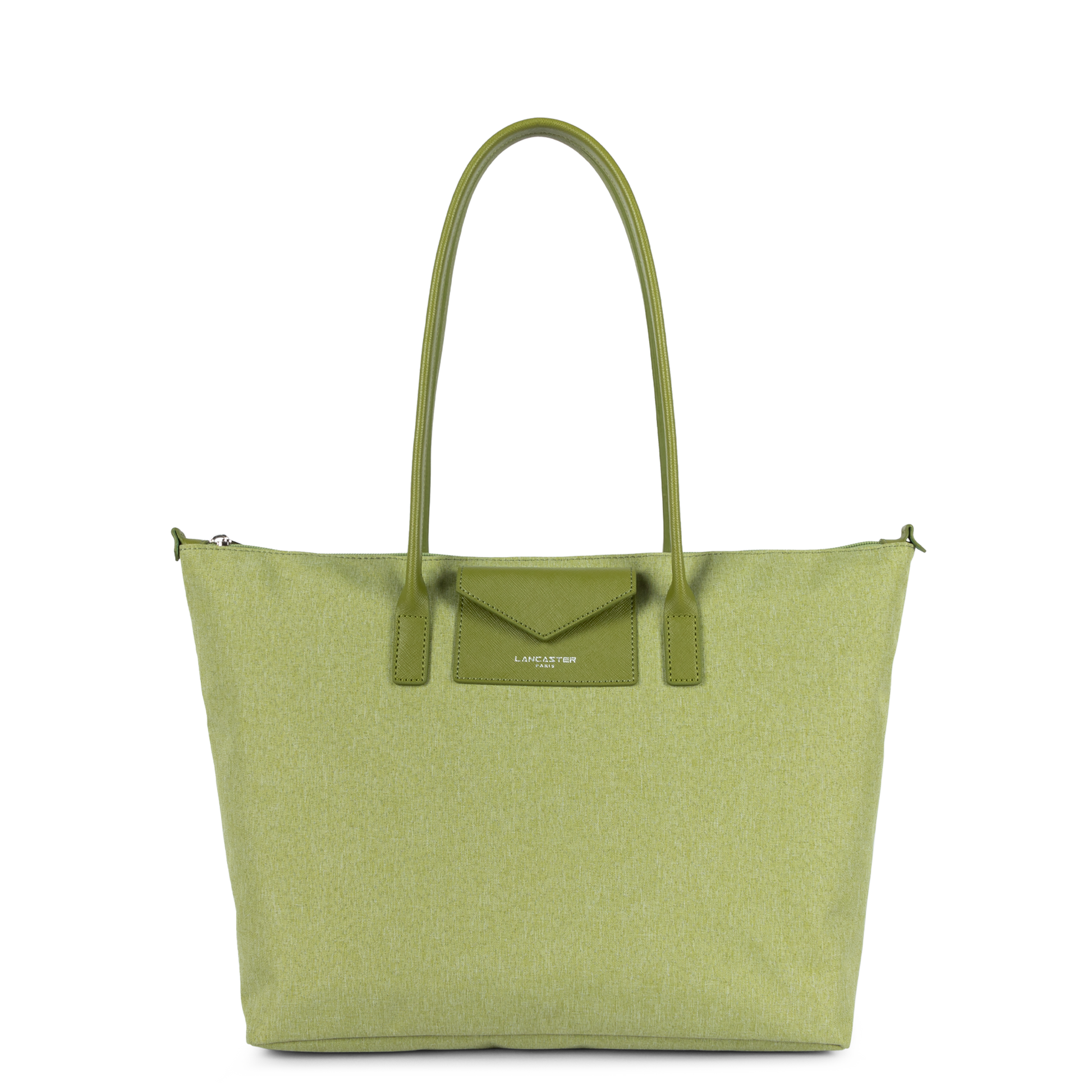grand sac cabas épaule - smart kba #couleur_olive