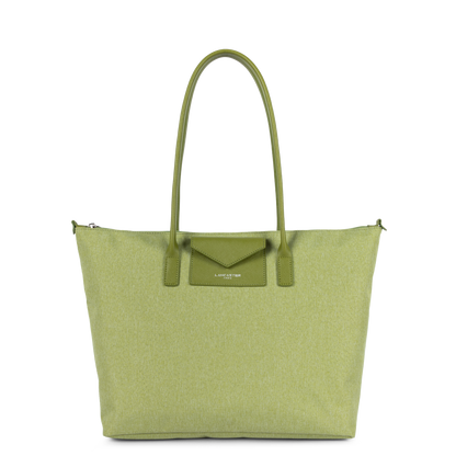 grand sac cabas épaule - smart kba #couleur_olive
