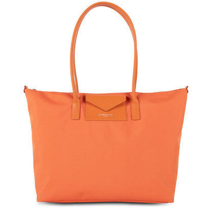 grand sac cabas épaule - smart kba #couleur_orange