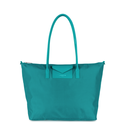grand sac cabas épaule - smart kba #couleur_paon-stone