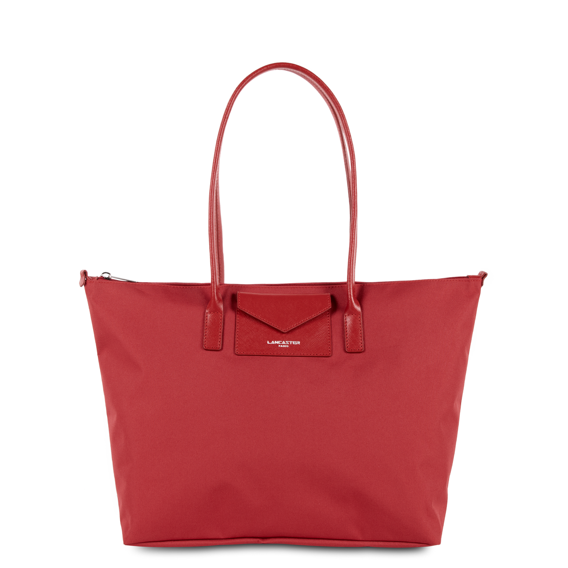 grand sac cabas épaule - smart kba #couleur_rouge