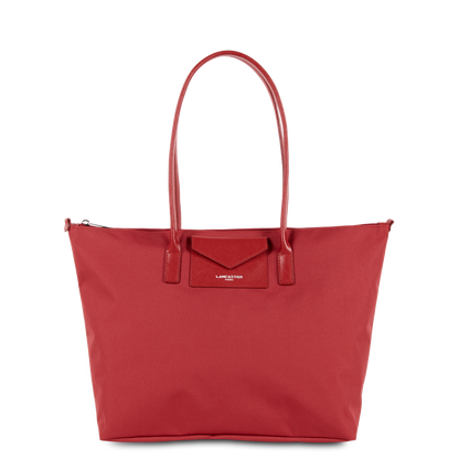 grand sac cabas épaule - smart kba #couleur_rouge