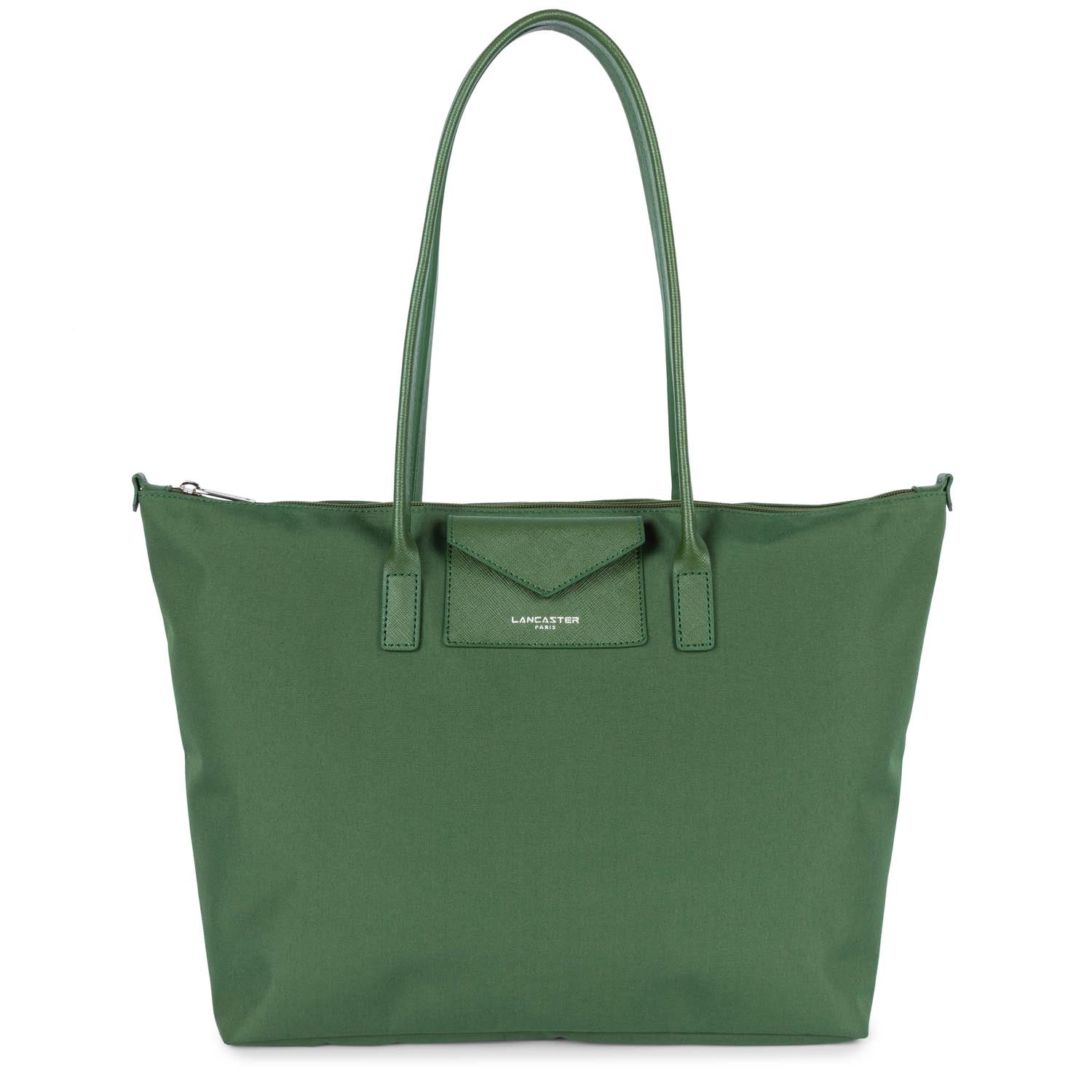 grand sac cabas épaule - smart kba #couleur_vert-pin