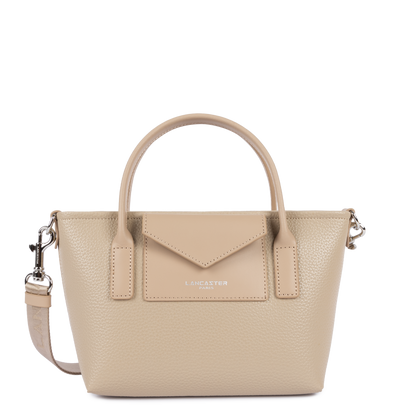 sac cabas main - maya double kba #couleur_beige-fonc