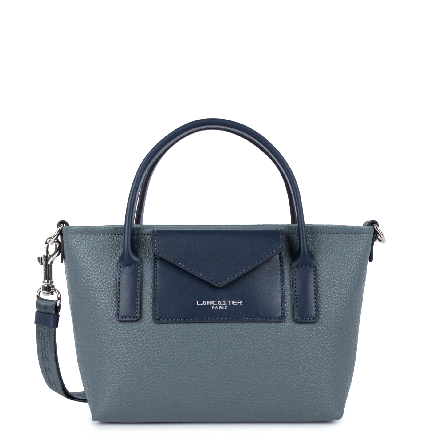 sac cabas main - maya double kba #couleur_bleu-givr