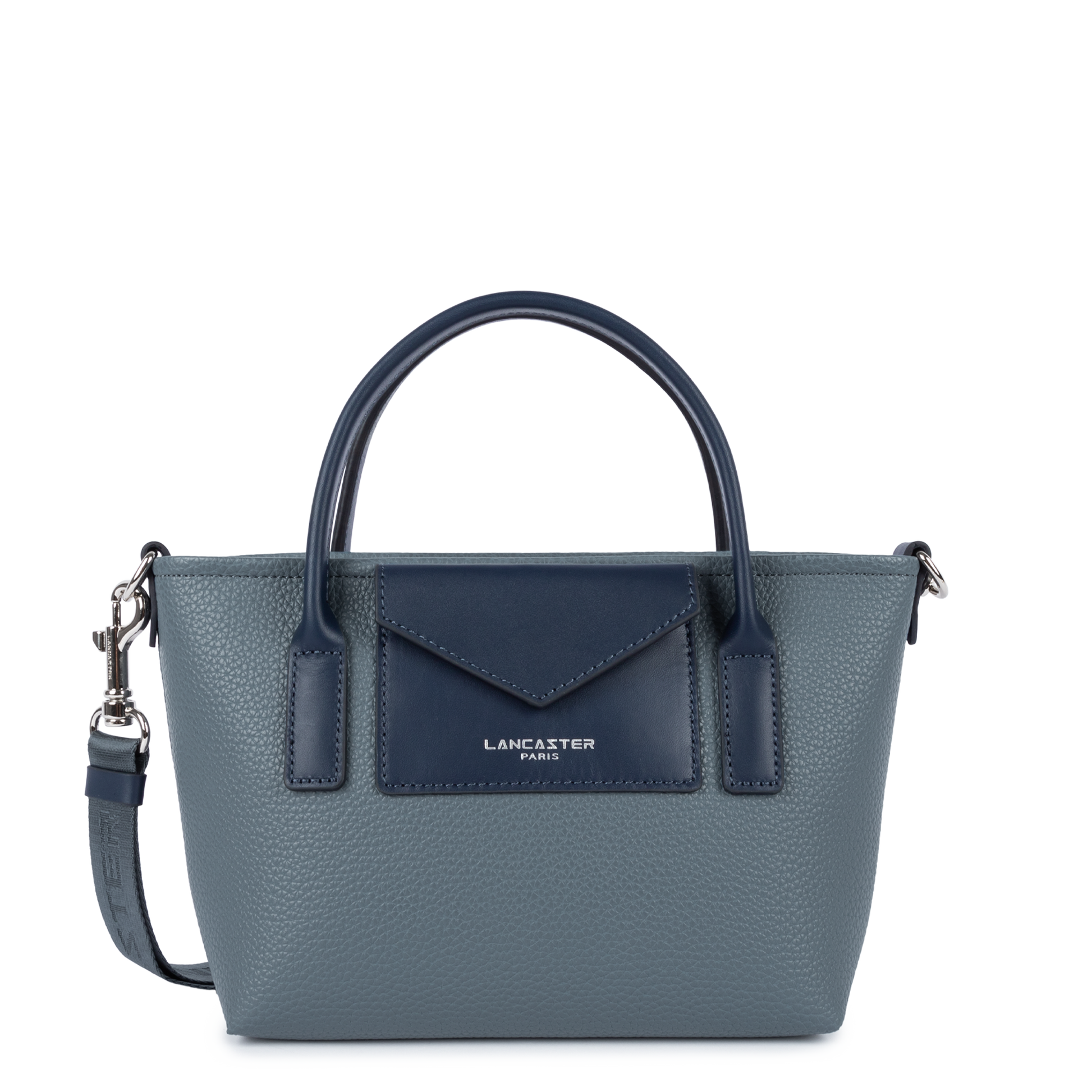 sac cabas main - maya double kba #couleur_bleu-givr